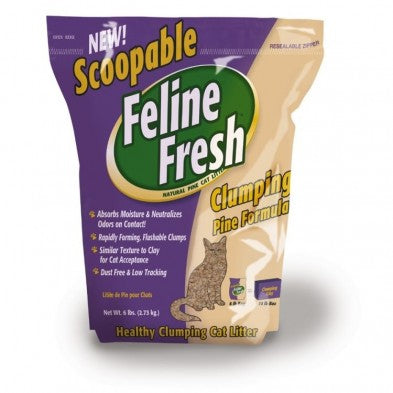 FELINE FRESH PINE LITTER 6LB
