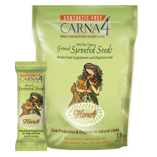 CARNA4 FLORA4 SEED TOPPER GREEN+ 18OZ