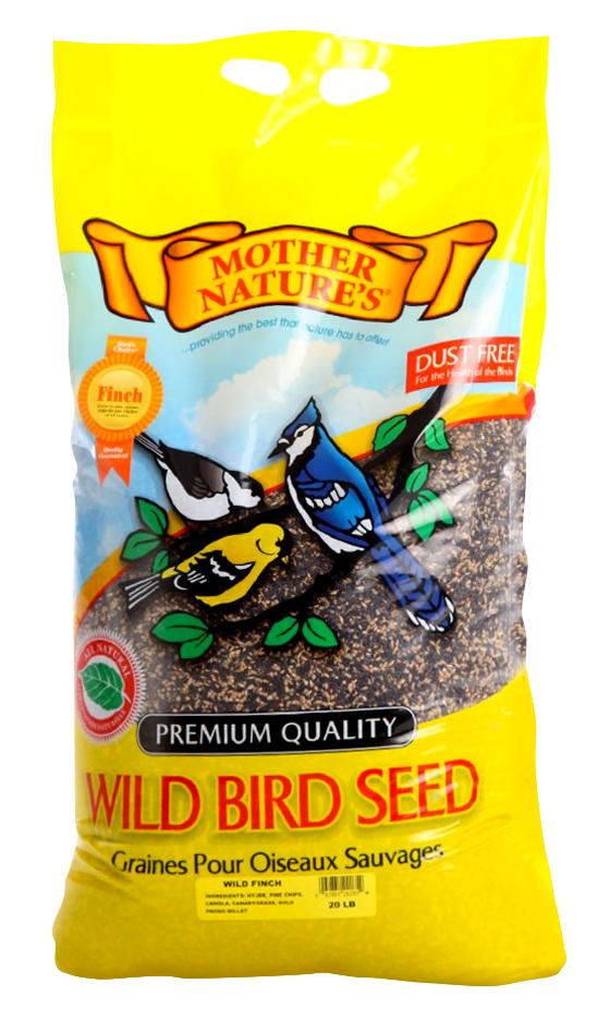 MOTHER NATURE'S WILD FINCH SEED MIX 20LB