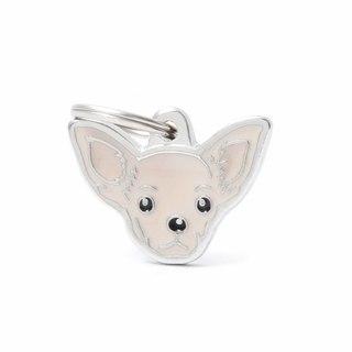 MY FAMILY CHIHUAHUA CREAM TAG