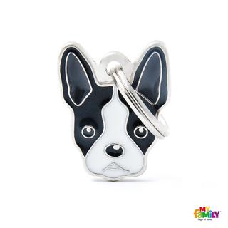 MY FAMILY BOSTON TERRIER TAG