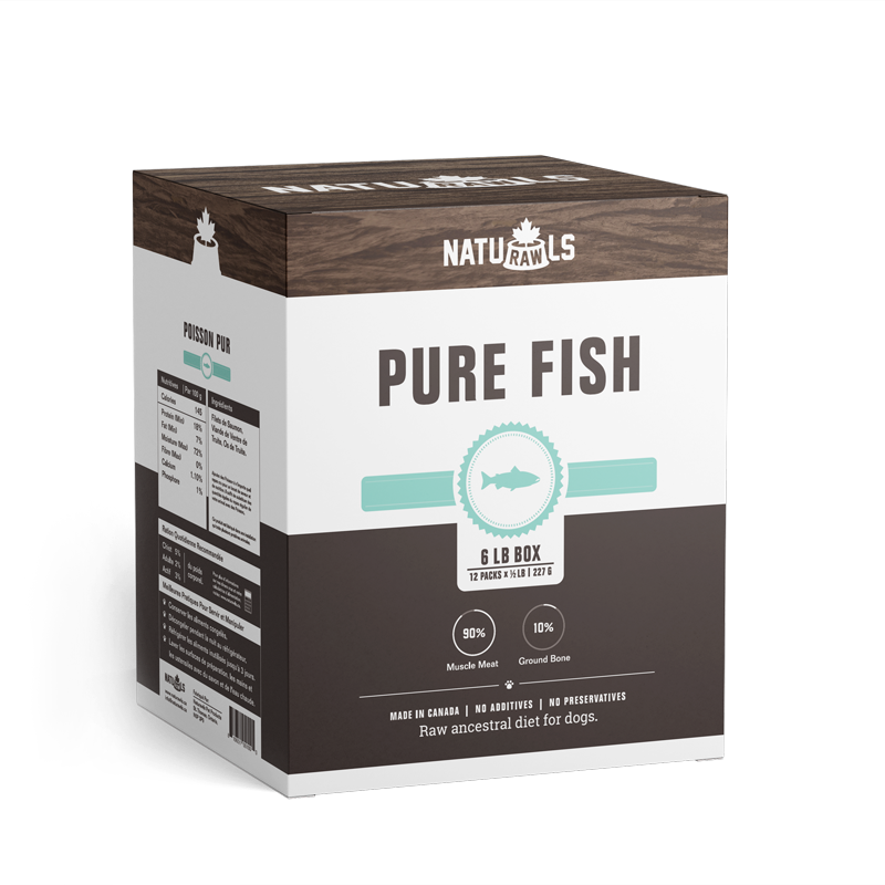 NATURAWLS RAW SALMON/TROUT DOG 12X227G