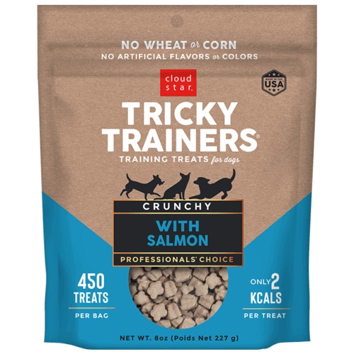 CLOUD STAR TRICKY TRAINERS CRUNCHY SALMON 8OZ