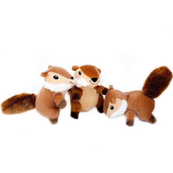 ZIPPY PAWS MINIS CHIPMUNKS 3PC