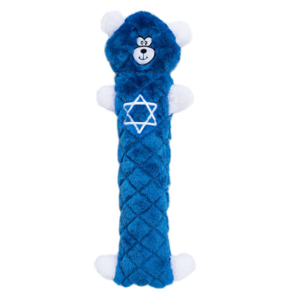 ZIPPY PAWS HANUKKAH JIGGLERZ BLUE BEAR